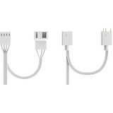 Ocypus Gamma C60 ARGB boîtier midi tower Blanc | 2x USB-A | 1x USB-C | RGB | Window
