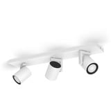 Philips Hue White & Color Ambiance Argenta 3er-Spot, Lumière LED Blanc