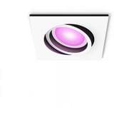Philips Hue White & Color Ambiance Centura Spot Encastré, Lumière LED Blanc