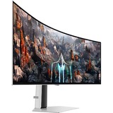 SAMSUNG Odyssey OLED G93SC 49" Gaming Moniteur Gris clair, HDMI, Micro-HDMI, DisplayPort, 3x USB Hub