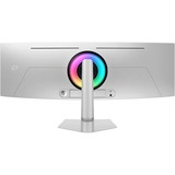 SAMSUNG Odyssey OLED G93SC 49" Gaming Moniteur Gris clair, HDMI, Micro-HDMI, DisplayPort, 3x USB Hub