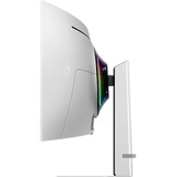 SAMSUNG Odyssey OLED G93SC 49" Gaming Moniteur Gris clair, HDMI, Micro-HDMI, DisplayPort, 3x USB Hub