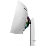 SAMSUNG Odyssey OLED G93SC 49" Gaming Moniteur Gris clair, HDMI, Micro-HDMI, DisplayPort, 3x USB Hub
