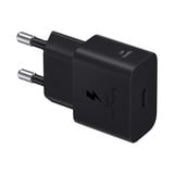 Samsung EP-T2510 Smartphone Noir Secteur, USB Charge rapide Intérieure Noir, 1x USB-C, Intérieure, Secteur, USB, 5 V, 1 m, Noir