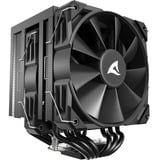 Sharkoon A60 Refroidisseur CPU Noir, Connecteur de ventilateur PWM à 4 broches