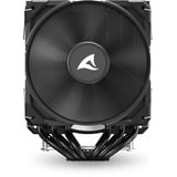 Sharkoon A60 Refroidisseur CPU Noir, Connecteur de ventilateur PWM à 4 broches