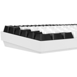 Sharkoon clavier gaming Blanc, Layout DE, Gateron Brown