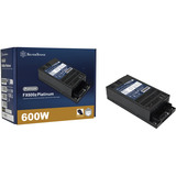 SilverStone FX600z Platinum alimentation modulaire 600 watt Noir, 1x 12V-2x6, 2x PCIe
