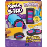 Spin Master Coffret Slice N' Surprise avec 383 g de sable de jeu noir, rose et bleu et 7 outils, Jouets sensoriels pour les enfants à partir de 3 ans, Jeu de sable Kinetic Sand Coffret Slice N' Surprise avec 383 g de sable de jeu noir, rose et bleu et 7 outils, Jouets sensoriels pour les enfants à partir de 3 ans, Sable cinétique pour enfants, 3 an(s), Non toxique, Multicolore