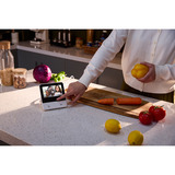 SwitchBot Carillon vidéo avec écran, Sonnette de porte Blanc/Argent