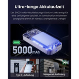 SwitchBot Carillon vidéo avec écran, Sonnette de porte Blanc/Argent