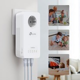 TP-Link TL-WPA1300P KIT 1300 Mbit/s Ethernet/LAN Wifi Blanc 2 pièce(s), Powerline 1300 Mbit/s, IEEE 1901, IEEE 802.3, IEEE 802.3u, Type E / F, Gigabit Ethernet, 10,100,1000 Mbit/s, Wi-Fi 5 (802.11ac)