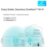 TP-Link TL-WPA1300P KIT 1300 Mbit/s Ethernet/LAN Wifi Blanc 2 pièce(s), Powerline 1300 Mbit/s, IEEE 1901, IEEE 802.3, IEEE 802.3u, Type E / F, Gigabit Ethernet, 10,100,1000 Mbit/s, Wi-Fi 5 (802.11ac)