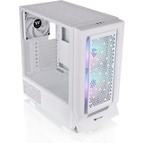 Thermaltake Ceres 350 MX boîtier midi tower Blanc | 2x USB-A | 1x USB-C | RGB | Verre Trempé