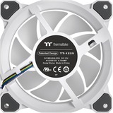 Thermaltake Riing Quad 12 RGB Radiator Fan TT Premium Edition Single Fan Pack - Blanc, Ventilateur de boîtier Blanc, Ventilateur, 12 cm, Blanc