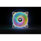 Thermaltake Riing Quad 12 RGB Radiator Fan TT Premium Edition Single Fan Pack - Blanc, Ventilateur de boîtier Blanc, Ventilateur, 12 cm, Blanc