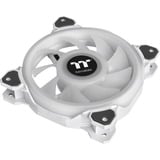 Thermaltake Riing Quad 12 RGB Radiator Fan TT Premium Edition Single Fan Pack - Blanc ventilateur de boîtier Blanc, 120 x 120 x 25 mm, Ventilateur, 12 cm, Blanc