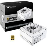 Thermaltake Toughpower GT Snow alimentation modulaire 1000 watt Blanc, 5x PCIe