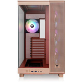 Thermaltake View 380 XL TG ARGB boîtier midi tower Brun clair | 2x USB-A | 1x USB-C | RGB | Verre Trempé