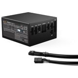 be quiet! Straight Power 12 Platinum alimentation modulaire 750 watt Noir, 1x 12V-2x6, 4x PCIe, 80 Plus Platinium, 750 W, 110 - 240 V, 820 W, 50/60 Hz, 10/5 A, 130 W