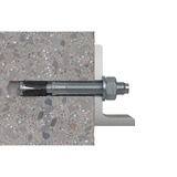 fischer Cheville à boulon FAZ II Plus 10/20 R en seau Acier inoxydable