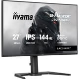 iiyama G-MASTER GB2741QSU-B1 écran plat de PC 68,6 cm (27") 2560 x 1440 pixels 4K Ultra HD LED Noir Moniteur gaming Noir (Mat), 1x DisplayPort, 1x HDMI, 2x USB-A, 144 Hz, 68,6 cm (27"), 2560 x 1440 pixels, 4K Ultra HD, LED, 1 ms, Noir