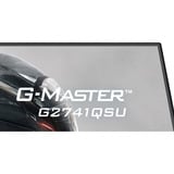 iiyama G-MASTER GB2741QSU-B1 écran plat de PC 68,6 cm (27") 2560 x 1440 pixels 4K Ultra HD LED Noir Moniteur gaming Noir (Mat), 1x DisplayPort, 1x HDMI, 2x USB-A, 144 Hz, 68,6 cm (27"), 2560 x 1440 pixels, 4K Ultra HD, LED, 1 ms, Noir