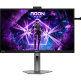 AOC AGON PRO AG276QSG2 27" Moniteur gaming Noir/gris, 1x DisplayPort, 3x HDMI, 3x USB-A, 360 Hz