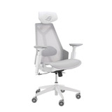 ASUS Gaming Chaise ROG Destrier Ergo blanche, Siège gaming Blanc