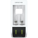 Ansmann Comfort Mini Pile domestique CC, USB, Chargeur Blanc/Noir, Hybrides nickel-métal (NiMH), AA, AAA