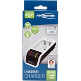 Ansmann Comfort Mini Pile domestique CC, USB, Chargeur Blanc/Noir, Hybrides nickel-métal (NiMH), AA, AAA