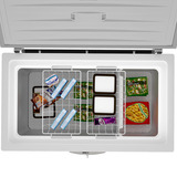 BEKO  HSM22340, Congélateur Blanc