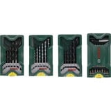 Bosch 2 607 017 071 foret Ensemble de forets 21 pièce(s), Perceuse, ensembles embouts Vert, Perceuse, Ensemble de forets, Noir, Argent, Mini-X-Line, 21 pièce(s)