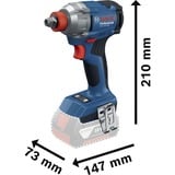 Bosch GDX 18V-285 Professional 06019J2204, Visseuse à choc Bleu