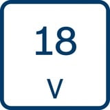 Bosch GDX 18V-285 Professional 06019J2204, Visseuse à choc Bleu