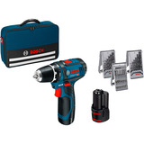 Bosch GSR 12V-15 Professional, 0615990G6L, Perceuse/visseuse Bleu/Noir