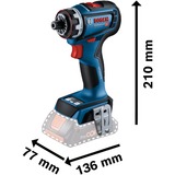 Bosch GSR 18V-90 FC PROFESSIONAL 2100 tr/min SDS Plus 920 g Noir, Bleu, Argent, Perceuse/visseuse Bleu/Noir, Perceuse à poignée pistolet, SDS Plus, Sans brosse, Noir, Bleu, Argent, 1,3 cm, 2100 tr/min