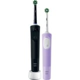 Braun Oral-B Vitality Pro D103 Duo, Brosse a dents electrique Noir/lilas