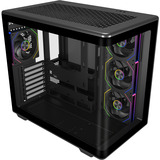 Cooler Master Elite 600 ARGB boîtier midi tower Noir | 2x USB-A | 1x USB-C | RGB | Verre Trempé