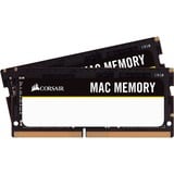 Corsair ValueSelect 32 Go DDR4-2666 (2x 16 Go) mémoire PC portable CMSA32GX4M2A2666C18, SO-DIMM
