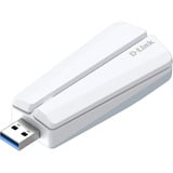 D-Link BE6500 Wi-Fi 7 Adaptateur USB AE65U, Adaptateur WLAN Blanc