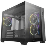 DeepCool CG330 3F boîtier mini tower Noir | 3x USB-A | Verre Trempé