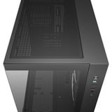 DeepCool CG330 3F boîtier mini tower Noir | 3x USB-A | Verre Trempé