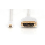 Digitus Câble adaptateur mini-DisplayPort > DVI-D Blanc