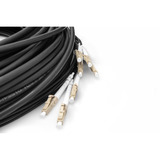 Digitus Câble de breakout universel en fibre optique, duplex, connecteur LC/UPC, multimode OM4 Noir