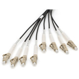 Digitus Câble de breakout universel en fibre optique, duplex, connecteur LC/UPC, multimode OM4 Noir