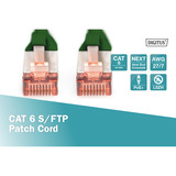 Digitus Câble de raccordement CAT 6 S/FTP 0,5m Vert