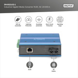 Digitus Convertisseur de média Gigabit industriel RJ45, SC 20 km, Media Converter 