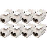 Digitus Module Keystone CAT 6A blindé sans outil 8 pcs, Module de Keystone 