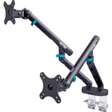 Digitus Support de moniteur design double, 2x 35", 2x 10 kg Noir